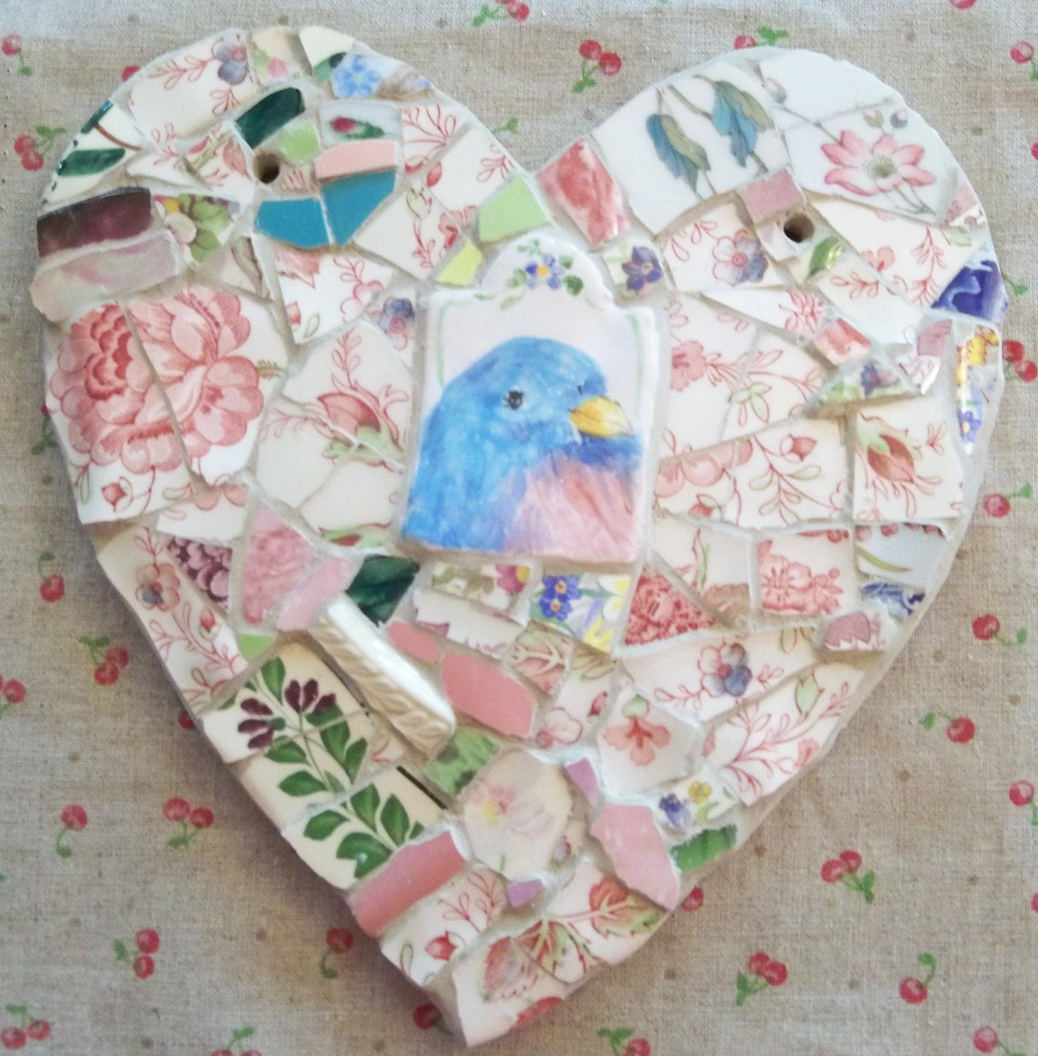 HEART Mosaic      Garden Visitor