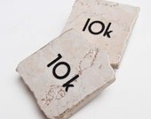 10k Race Tile Magnet for Runner Walker