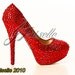 Crystal Ruby High Heels