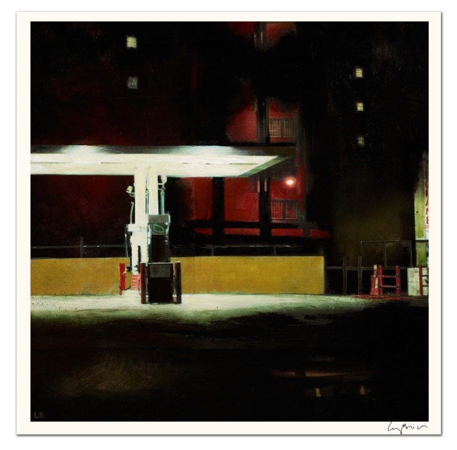 DIESEL ONLY - Fine art print - 17 x 17" - Signed by the artist