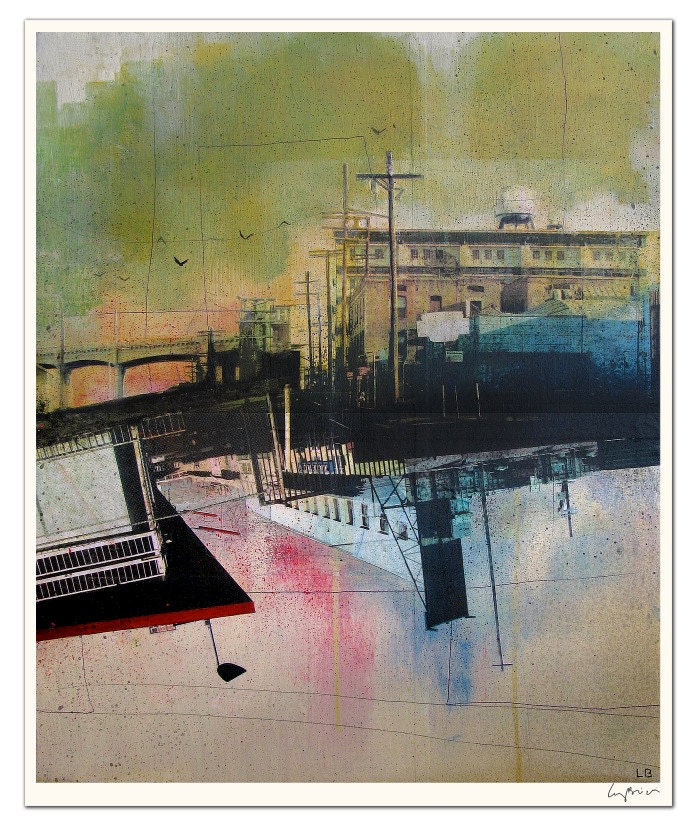 CONVERGENCE - Fine art print - 17 x 21" - Signed by the artist