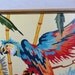 Framed Paint by Number Set of signed and dated Paintings