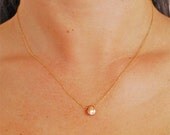 Rose Keishi Pearl Karlie Necklace