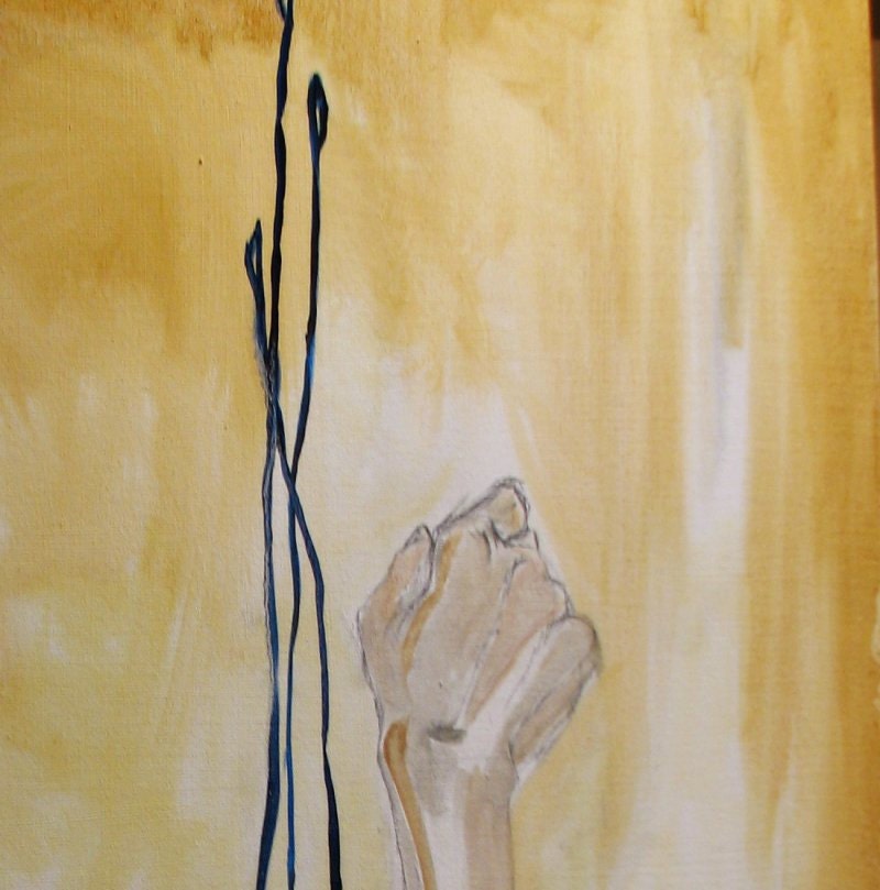 Played on Wires - Original Artwork - Oil Painting on Canvas