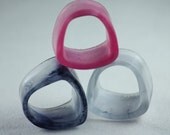 Resin Ring Chunky Size8