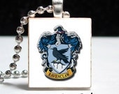 Harry Potter Ravenclaw Crest Scrabble Pendant - Ball Chain Included - Buy 2 Get 1 Free