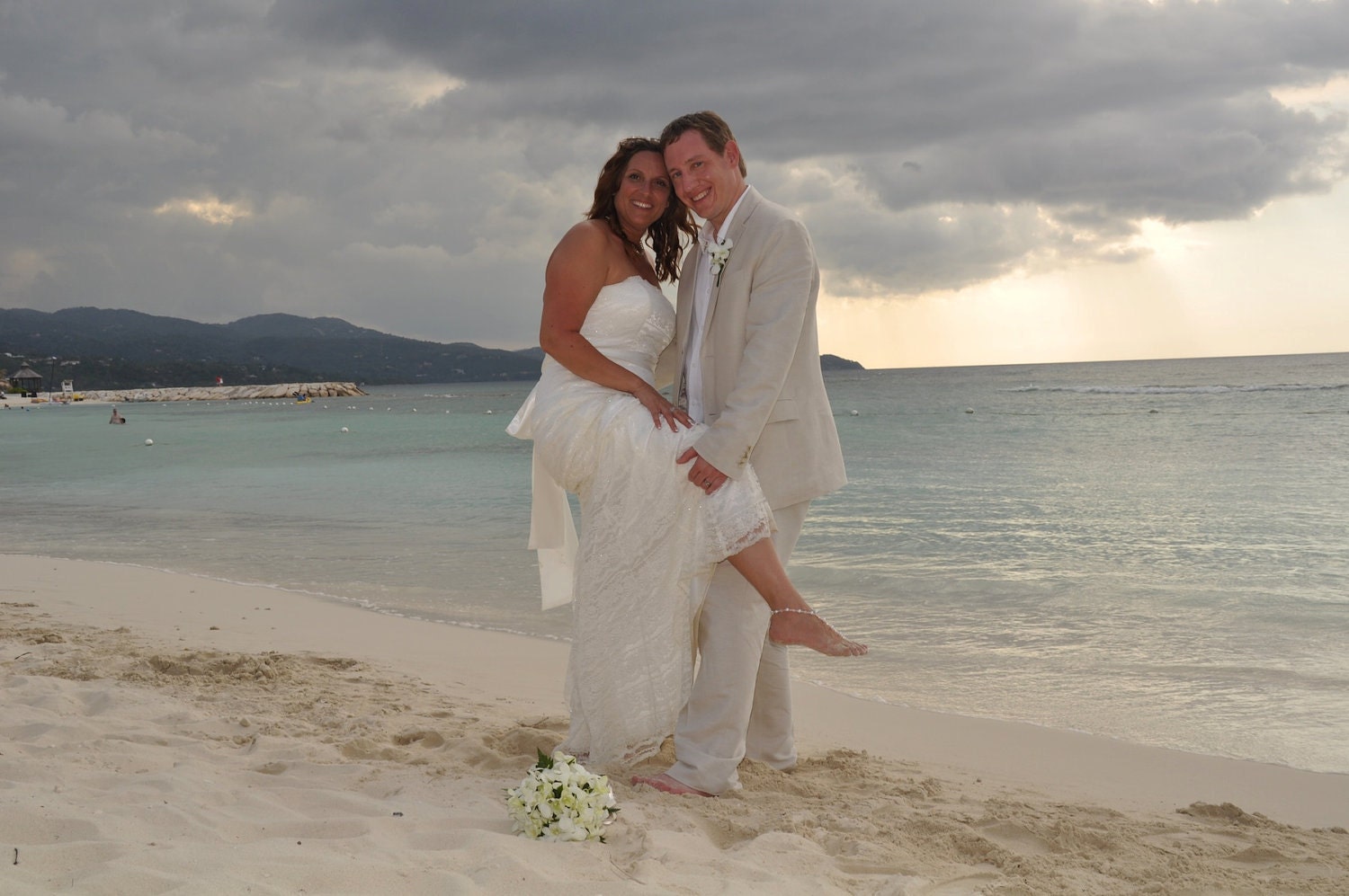 Barefoot Sandals Pearls and Crystals Beach Wedding Foot Jewelry Bridal Barefoot Sandals