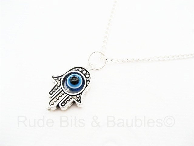 Evil Eye Hamsa Necklace