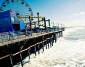 Photograph Fine Art 5x5 Print Santa Monica Pier