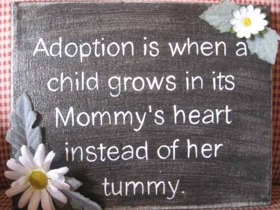 Adoption the heart of a mom
