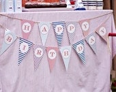 DIY Printable Happy Birthday Banner - Train Party