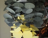 Choose your colors paper chandelier or mobile.  Beautiful for weddings, nurseries, or party decorations.