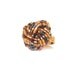 RIng made from vintage jewelry. Adjustable, beautiful and one of a kind. TOPAZ TWIRL