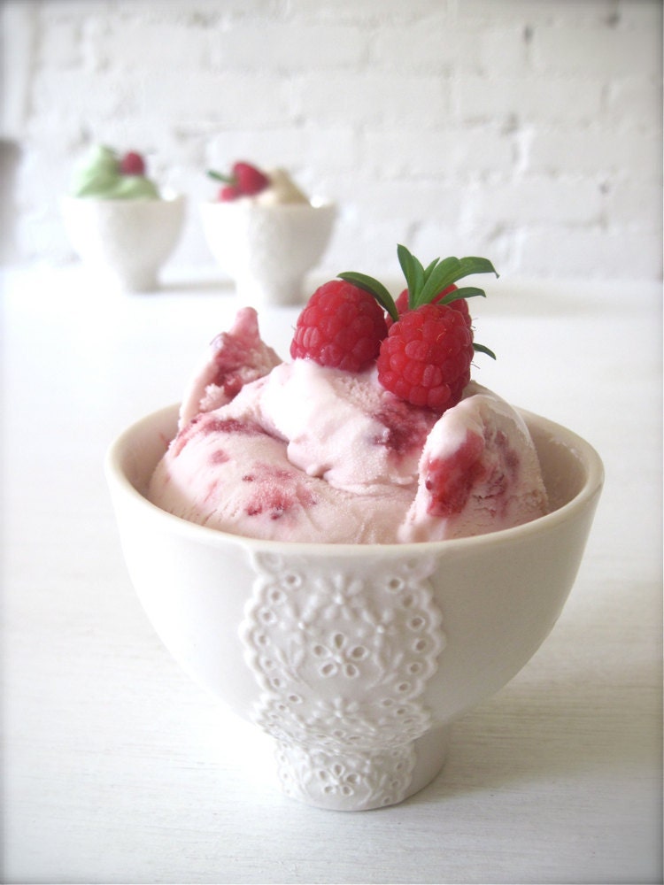 Lovely Porcelain Lace Bowl-Hideminy Lace Series