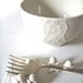 Hold for mei Lovely porcelain lace bowl-Hideminy Lace Series