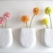 Custom Reserve Listing for Kylie Porcelain Flower Lace Wall Pocket