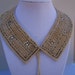 Vintage Beaded Pearl Rhinetone Collar