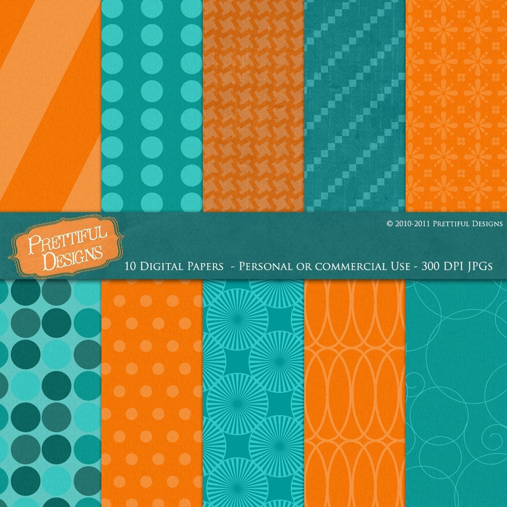 50% OFF SALE Digital Paper pack for Digital Scrapbooking, Photography, Card Making -Vivid (123) Il_570xn