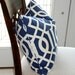 Designer Trellis Pillow Cover, Decorative Pillow Cover, Accent Pillow, Throw Pillow, toss pillow