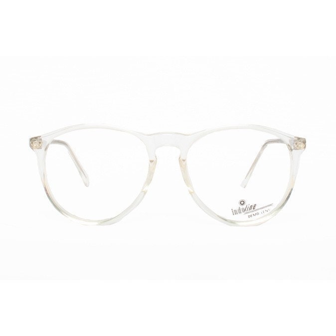 Crystal Transparent Vintage Eyeglasses