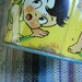 1950s US Metal Toys Big Eye Children at the Beach Sand Pail