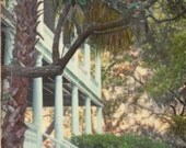Daybreak at Baynard - Beaufort, SC -Original Photo Encaustic on Wood Panel by Melissa Schneider