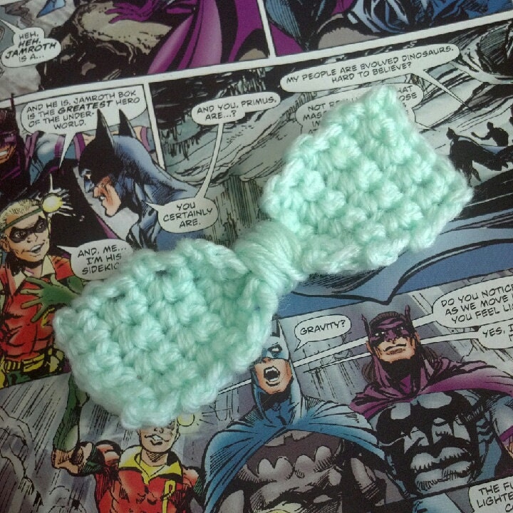 Crochet Baby Boy Bow Tie - Photography Prop - Pick Any Color