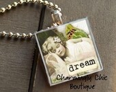 Vintage Inspired Dream Angel (065) Charm Pendant Necklace PERFECT GIFT