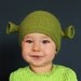 Baby shrek beanie 9 to 12 months