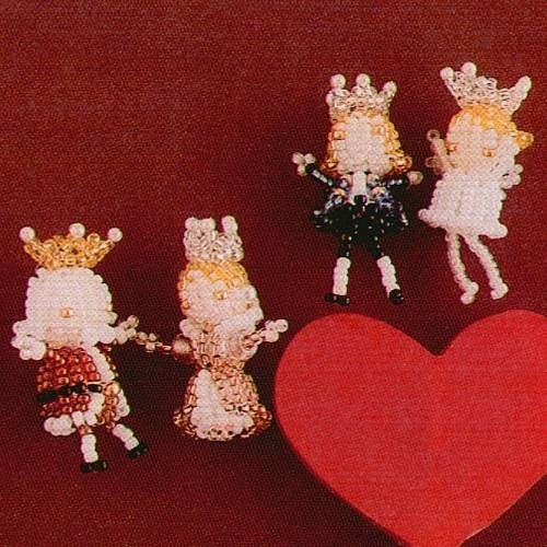 Japanese beading pattern BOOK n94 petit beads dolls CUTE