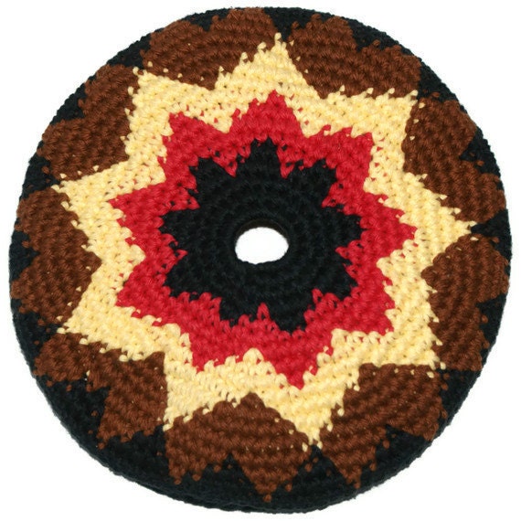 Frisbee Flying Disc Star Cotton Crochet