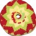 Frisbee Flying Disc Star Cotton Crochet