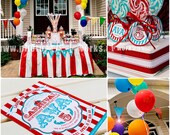Carnival Collection. Choose 4 Pieces. DIY Printable Design. Pinkadot Shop