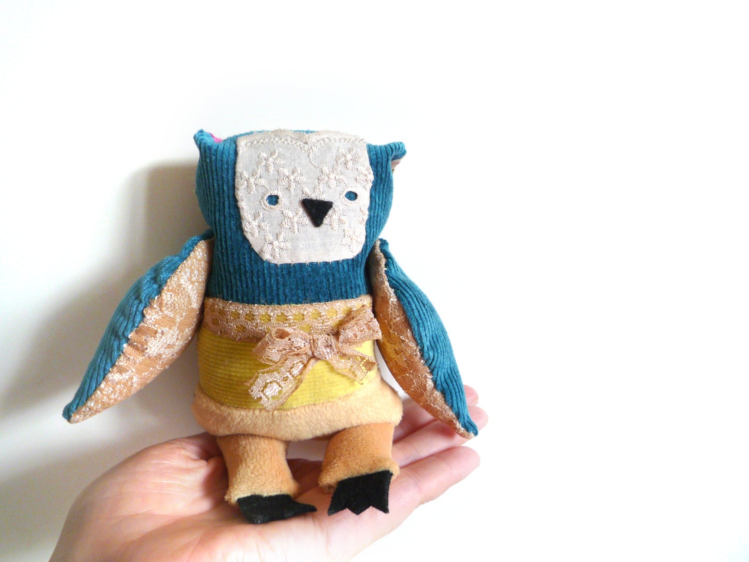 Beatrice  -   Little Owl, soft toy by Wassupbrothers