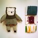 Frank - Little Owl, soft art toy by Wassupbrothers