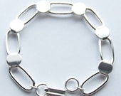 10 Silver Plated Bracelet Forms for Crafting and Embellishing 7.5 inches LARGE