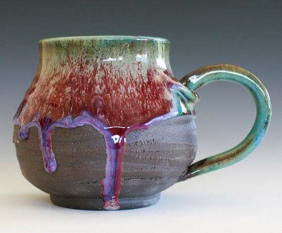 Extra Extra Large Coffee Mug, Holds 37 oz, handmade ceramic cup