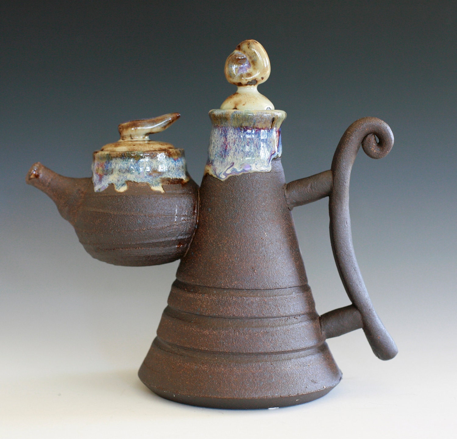 Offspring Teapot, Handmade Stoneware Teapot, Ceramic Teapot