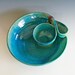 Chip and Dip, Veggie Dip, handmade ceramic dish