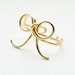 Ear Cuff Gold Bow Ear Wrap