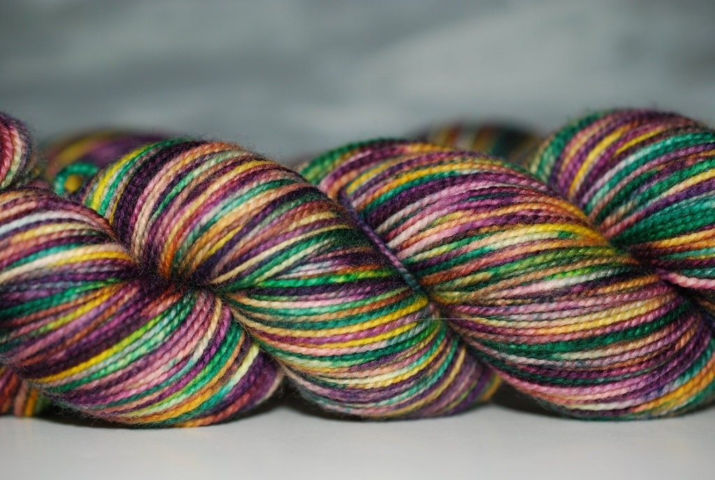 VIKINGS vs PACKERS: First-String SW Merino Fingering Wt Yarn