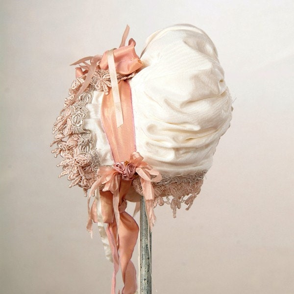 Silk Victorian Bonnet