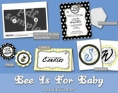 Bee Is For Baby - DIY Printable - Full Collection