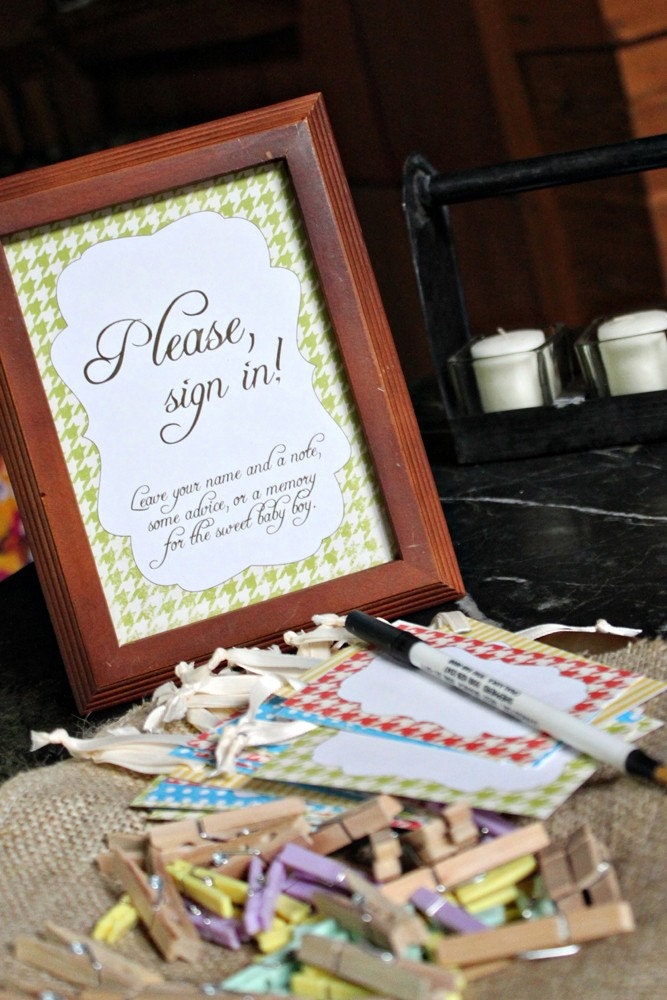 5x7 Signs - Woodland Animals - DIY Printable