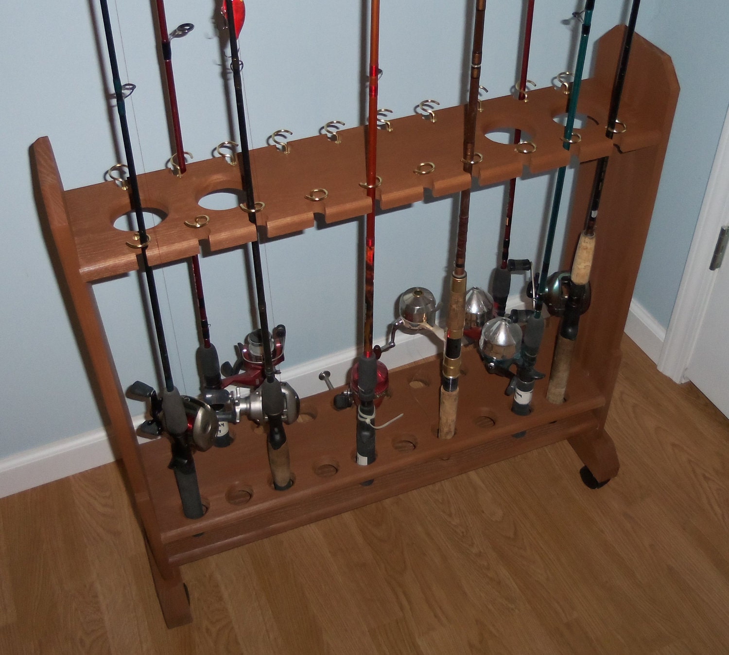 boat fishing rod holders rod rack plans wooden fishing rod holder 