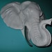 Faux Taxidermy Elephant Head / Wall decor