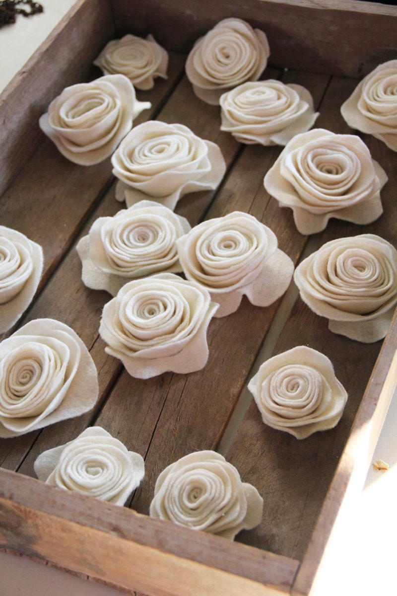 Felt Flowers Online Tutorial
