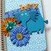 SPiraL joURnaL, SmaSHbOOk, aLterEd - beBe elePHanT DouCe - (Sustainable Earth) --FREe ImagINsCE SnaG 'Em staMp wiTH evERy puRCHase