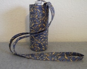 Insulated Water Bottle Carrier - Golden Leaves