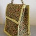 Insulated Lunch Bag - Green Floral